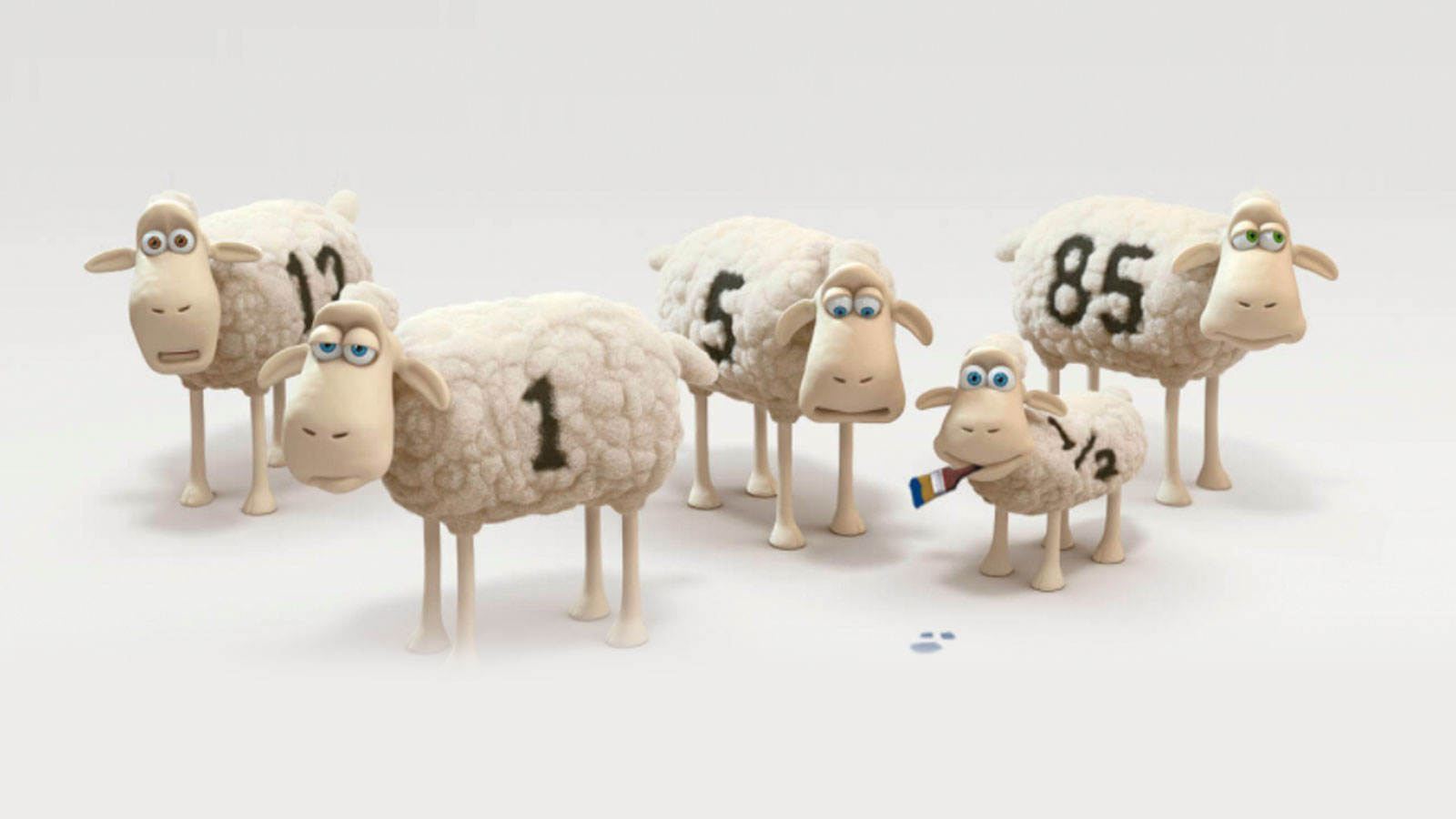 serta sheep plush