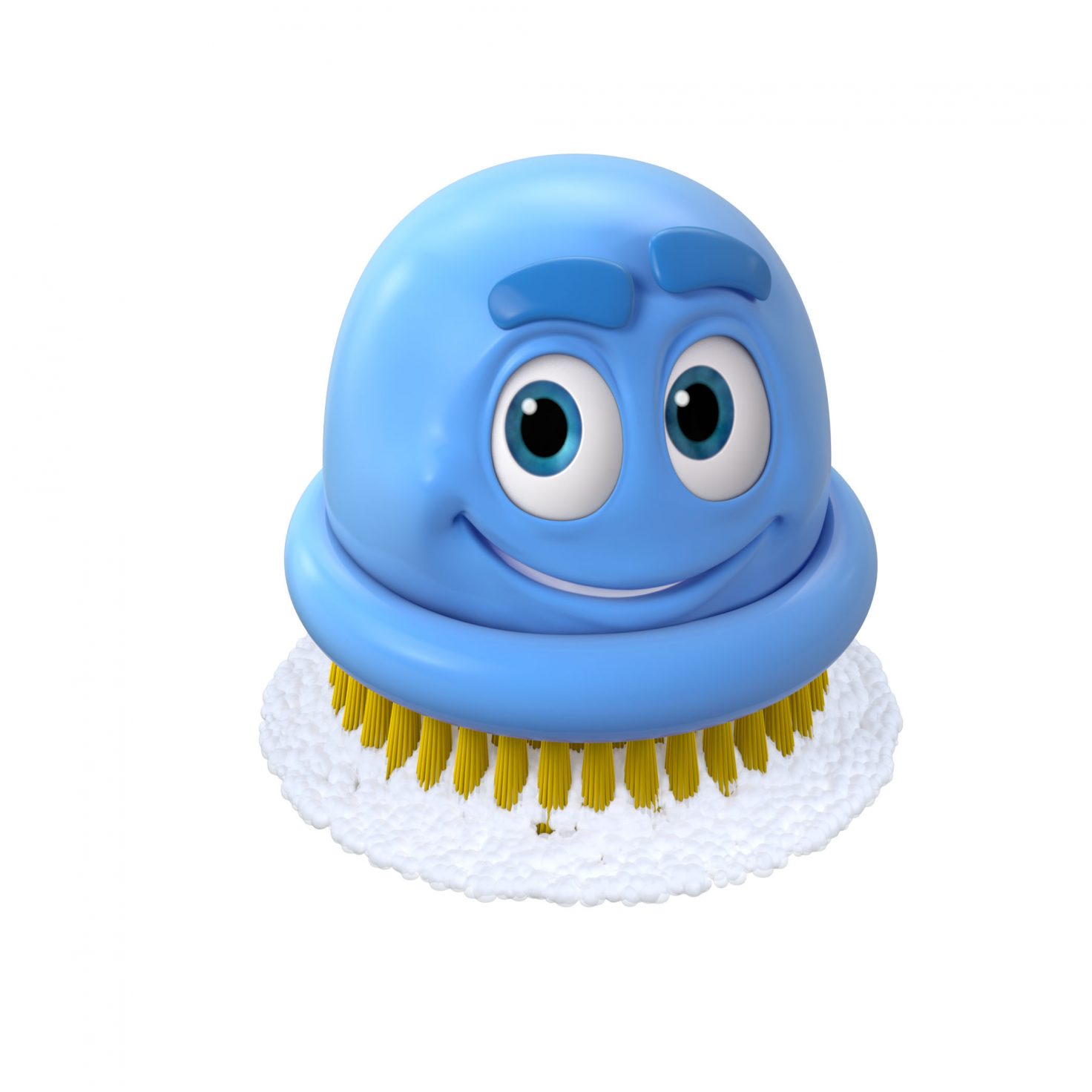 Scrubby, Poppy, Mindy, and Sudsy Meet the Scrubbing Bubbles