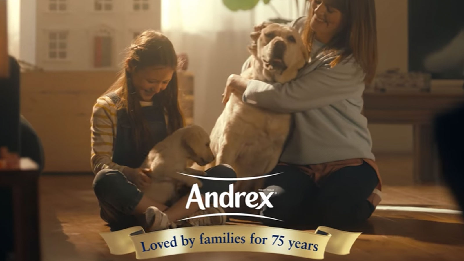 andrex puppy toy 75 years